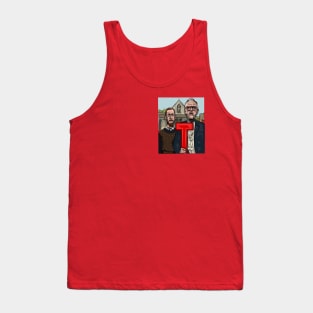 Taskmaster painting - American Gothic stlye Tank Top